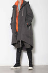 Drkshdw by Rick Owens(梭织棉质夹克-防风衣) DU17S5761 MU 15 MARINE UNI